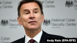 British Foreign Minister Jeremy Hunt spoke with his Iranian counterpart about the oil tanker seized in Gibraltar.