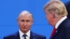 U.S. President Donald Trump and Russian President Vladimir Putin at a G20 leaders summit in Buenos Aires in 2018. 